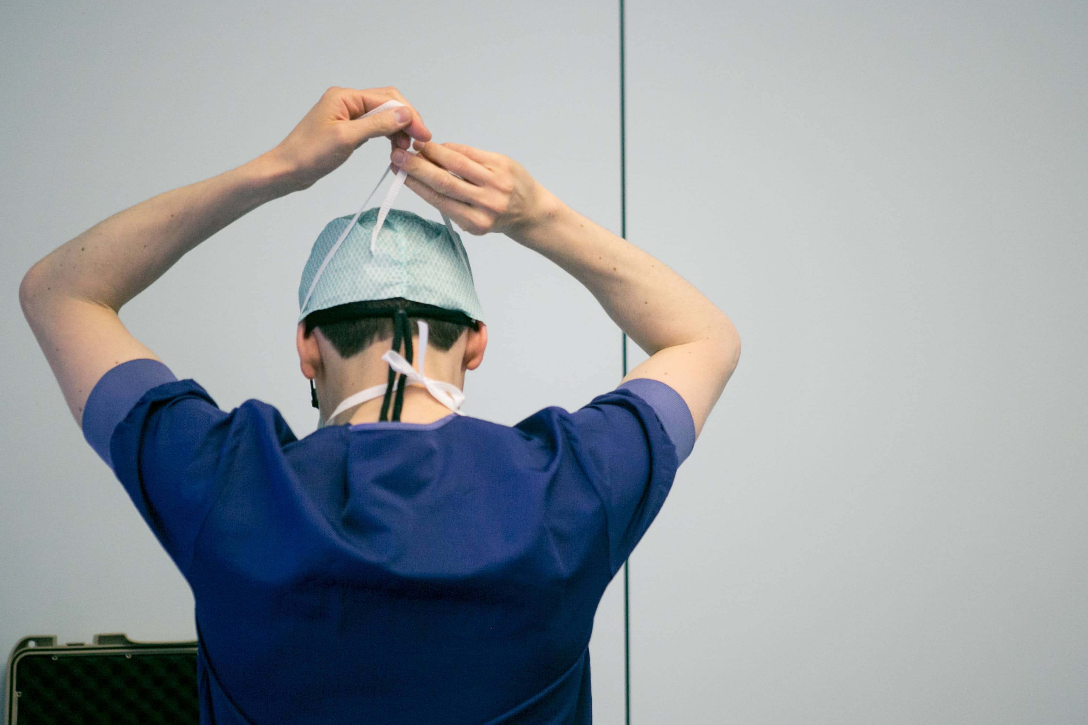 Voorbeeld van een operatie uitgevoerd door team Vaatheelkunde Oudenaarde te AZ Oudenaarde