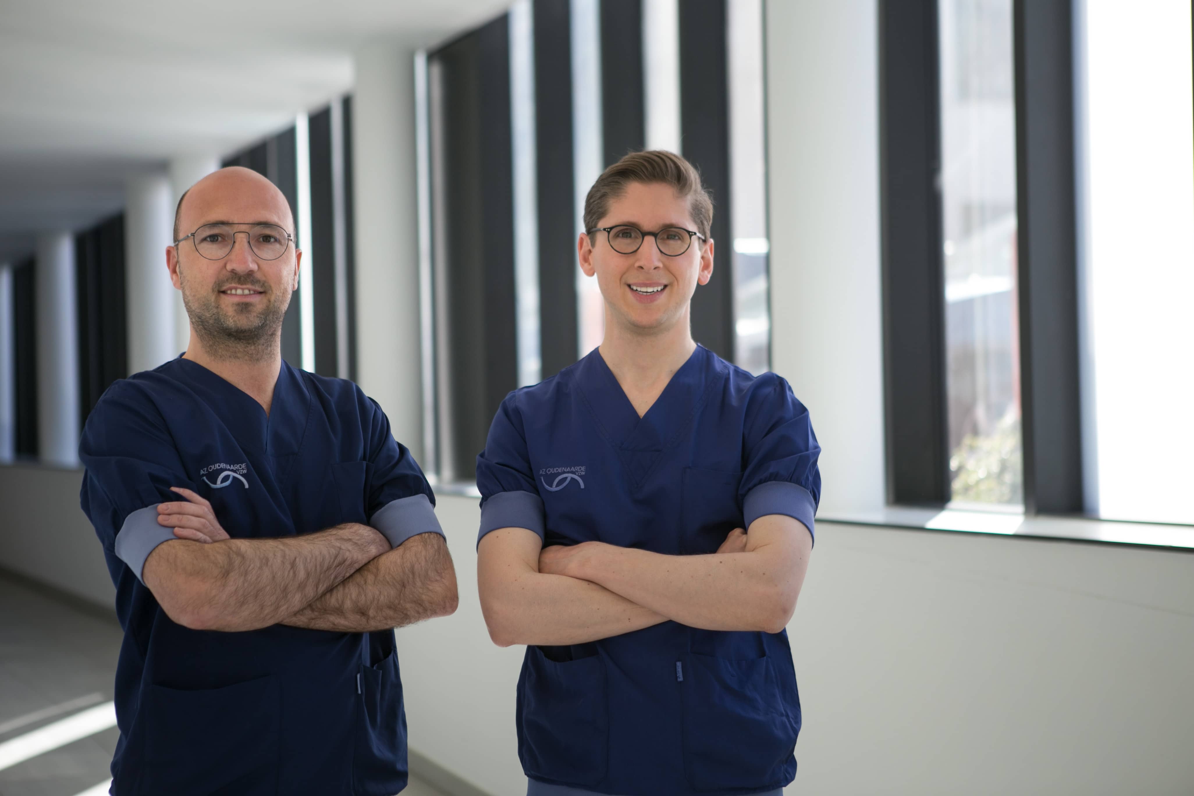 Voorbeeld van een operatie uitgevoerd door team Vaatheelkunde Oudenaarde te AZ Oudenaarde